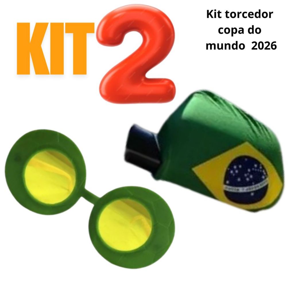 Kit 2 peças Copa do Mundo FIFA nos Estados Unid