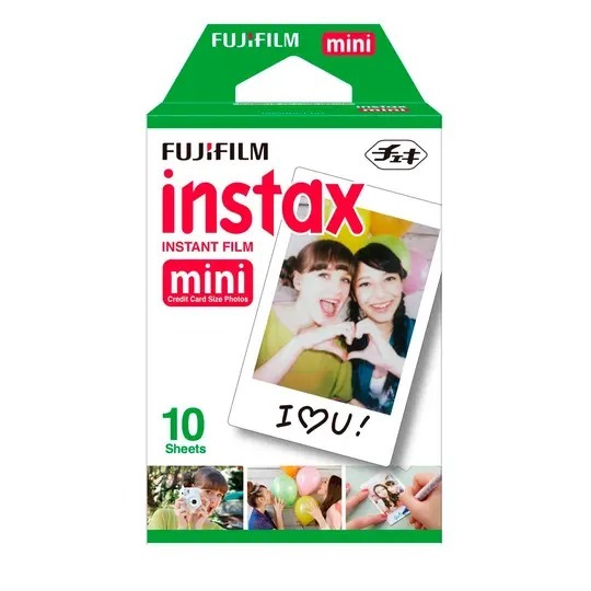 Filme Instax mini 10 poses, mini 7,8,9,10,12 papel