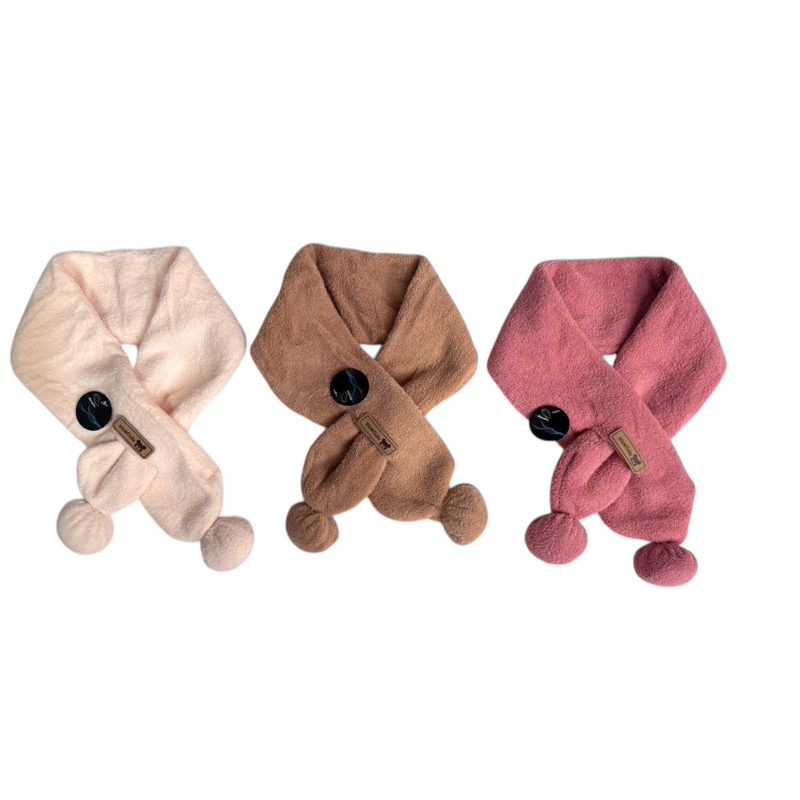 Cachecol menina menino Pelúcia p/ Criança Invern