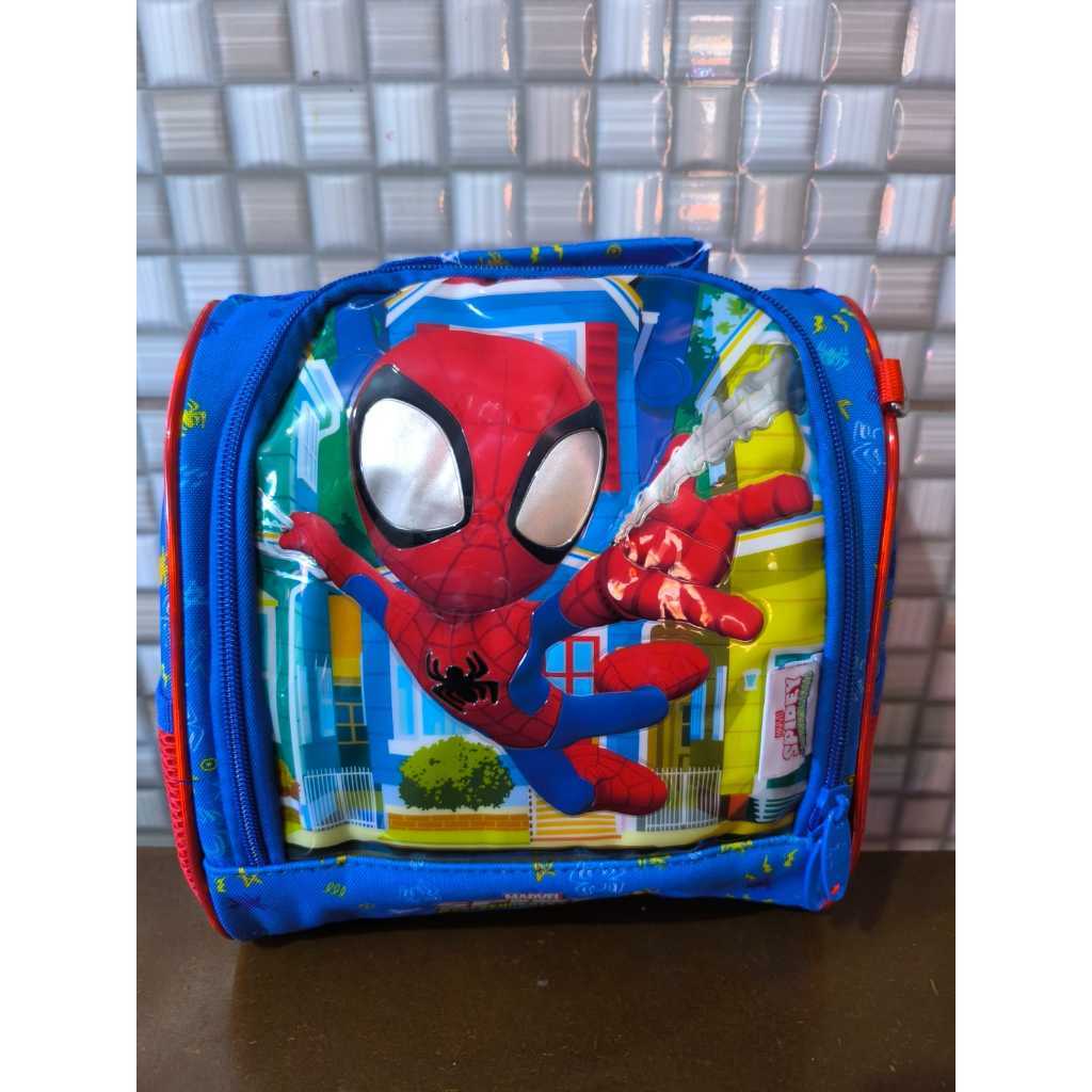 Lancheira Térmica Escolar Homem Aranha Spidey 