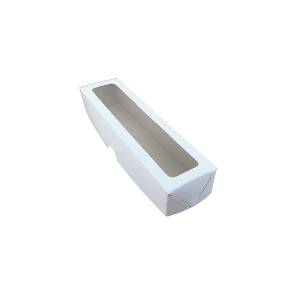 20 Caixas Retangulares Com Visor Para Doces –