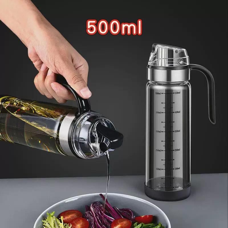 Dispenser Recipiente Garrafa de Vidro Luxo De Azei