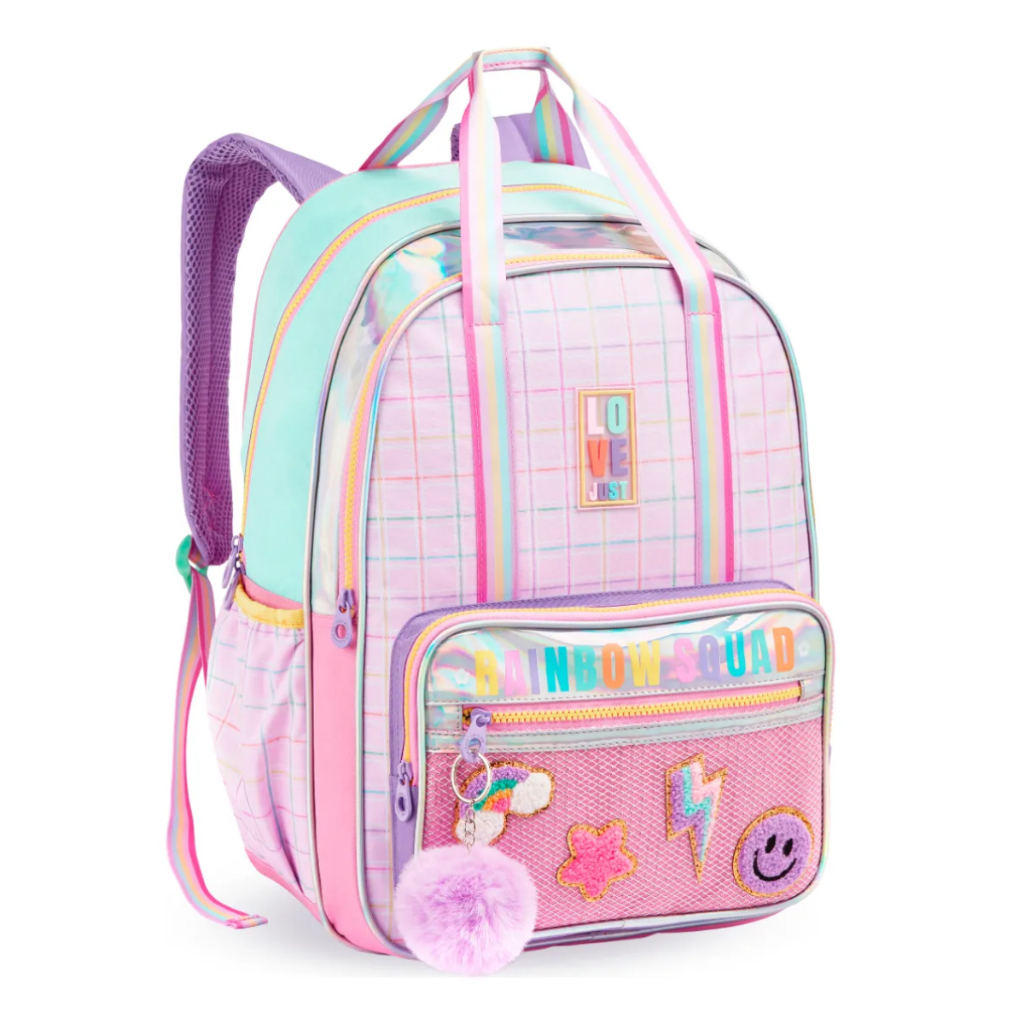 Mochila Escolar Juvenil Rainbow Squad Feminina 202