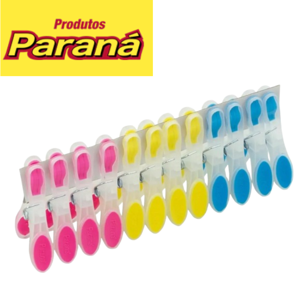 Prendedor de Roupas Emborrachados Paraná Pregador