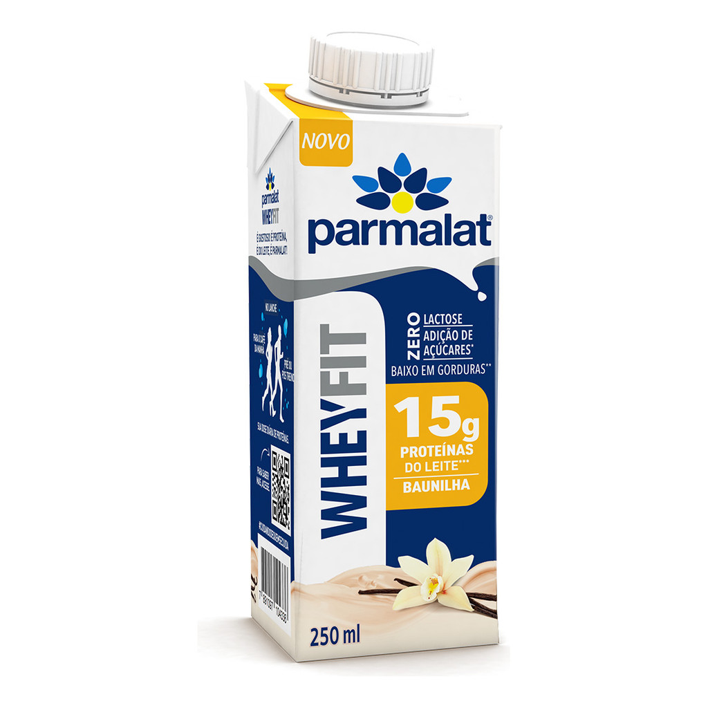 Bebida Láctea Uht Baunilha Zero Lactose Parmalat 