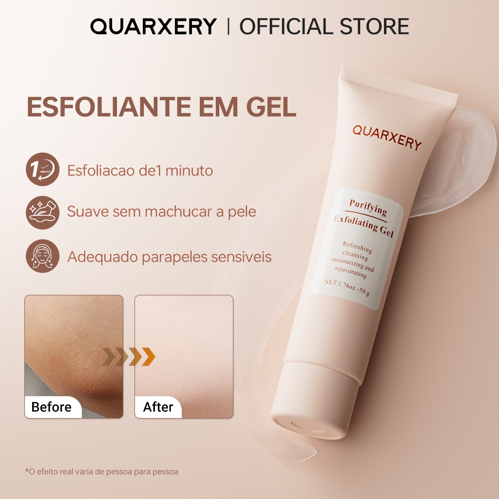 Gel Esfoliante Purificante QUARXERY  | Todos Tipos