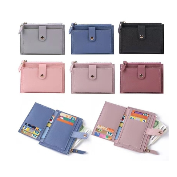 Nova Moda Mulheres De Couro PU Carteira Ferrolho B