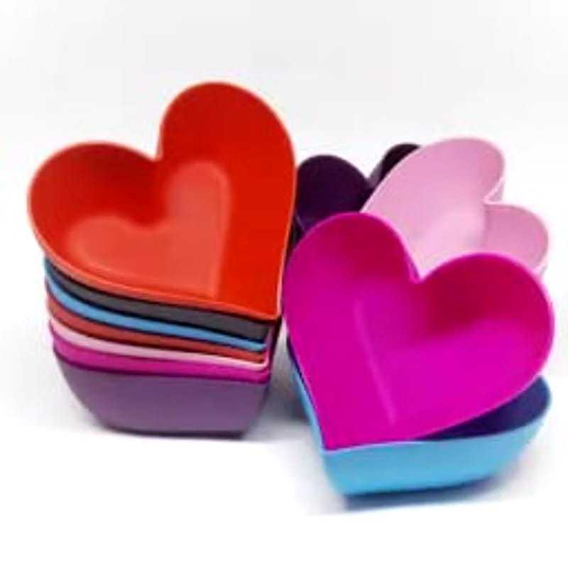 Kit 5,10,15 ou 20 Cumbucas Petisqueira Coração V