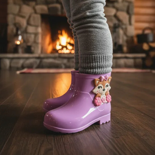 Sapatos Galocha Infantil Menina Premium Super Leve