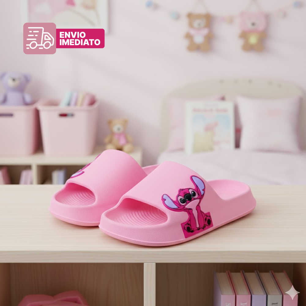 Chinelo nuvem infantil para meninos e meninas pers