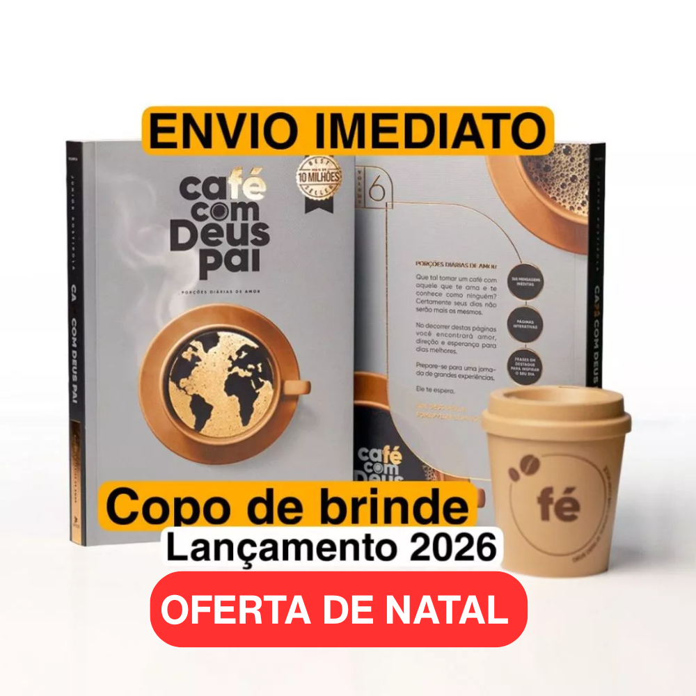 CAFÉ COM DEUS PAI 2026 | + BRINDE COPO 250ML