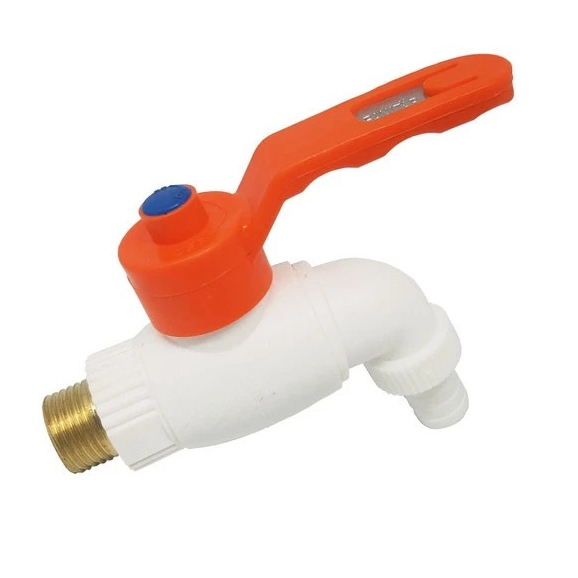 Torneiras Esfera Jardim /Tanque PVC e Latão 1/2 &