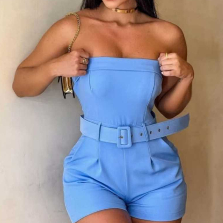 Macaquinho feminino Alfaiataria Tomara Que Caia Co