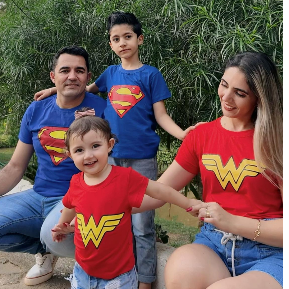 Camiseta Feminina ou Masculino Personalizada Super
