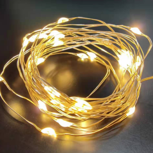 1/2/5 Pcs Colorido Fio Fada 2M Com Luzes Led Fada 