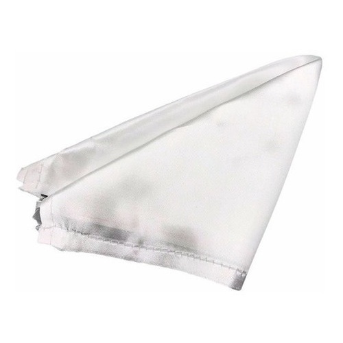 Lenço de Bolso Branco Para Padrinhos Noivos Debut