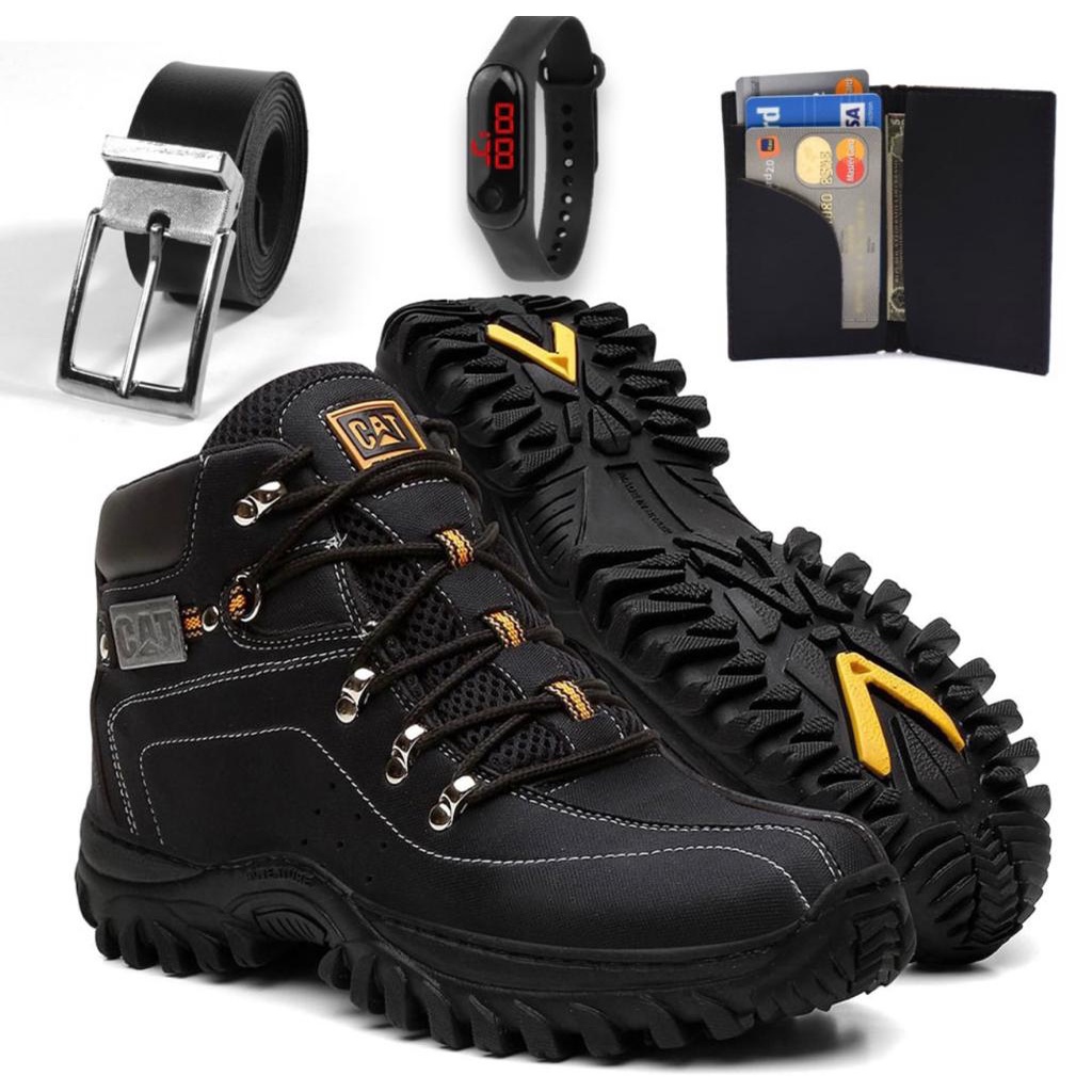 Combo Bota Masculina Caterpillar Adventure de Cour
