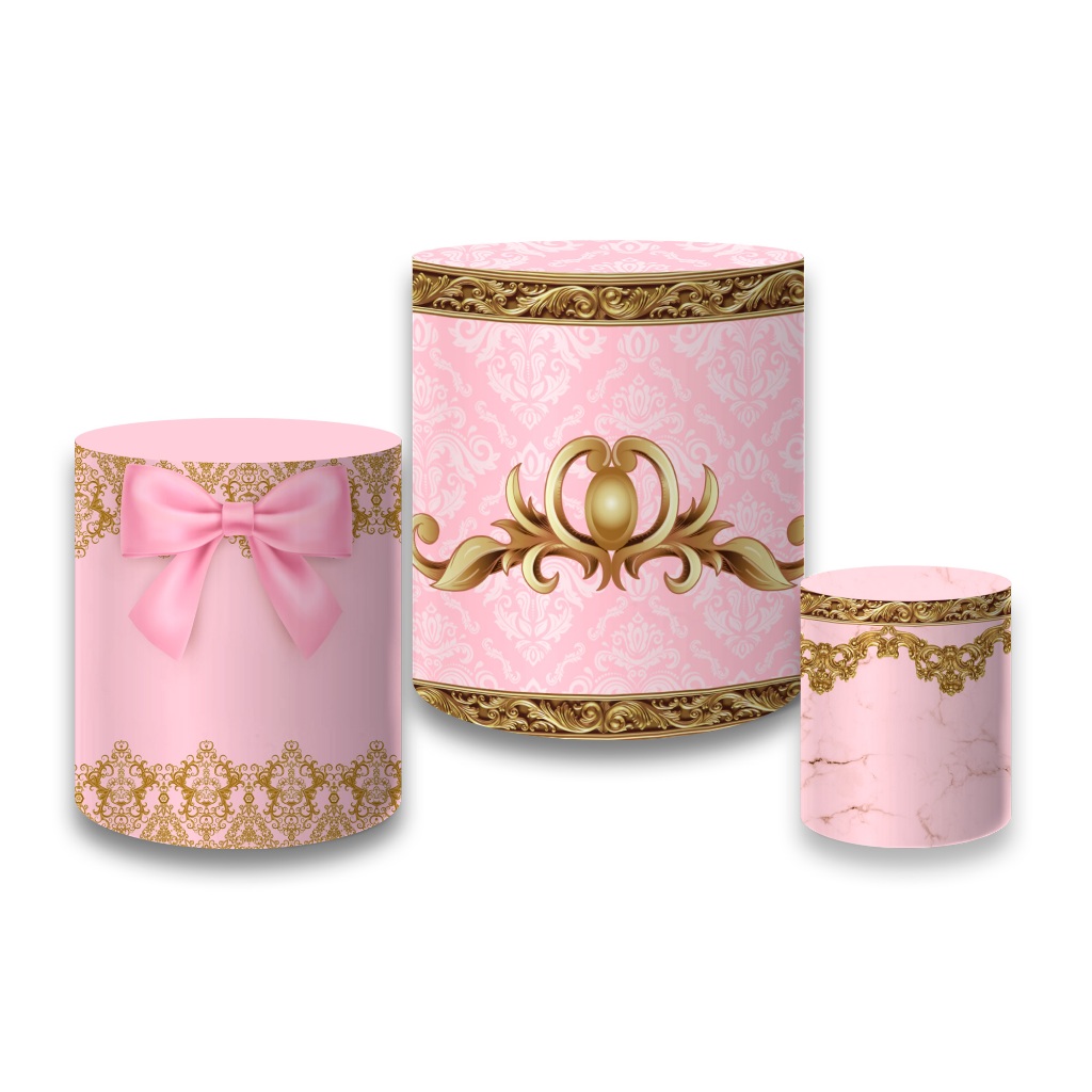 Capas para Cilindros de Festa Em Tecido Sublimado 