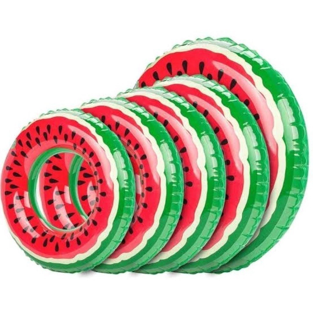 Melancia Bóia Circular Adulto e Infantil ADULTO A