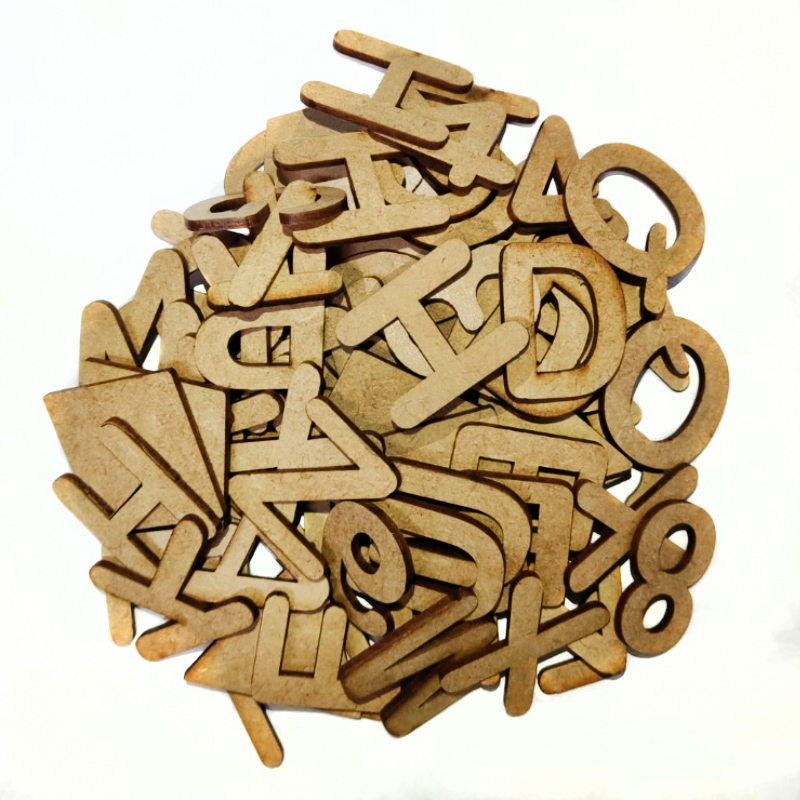 4 Alfabetos 26 Letras + 4 Numerais do 0 ao 9 + 4 K