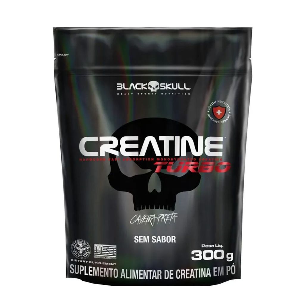 Suplemento Turbo Em Pó Creatina Turbo Refil 300g 