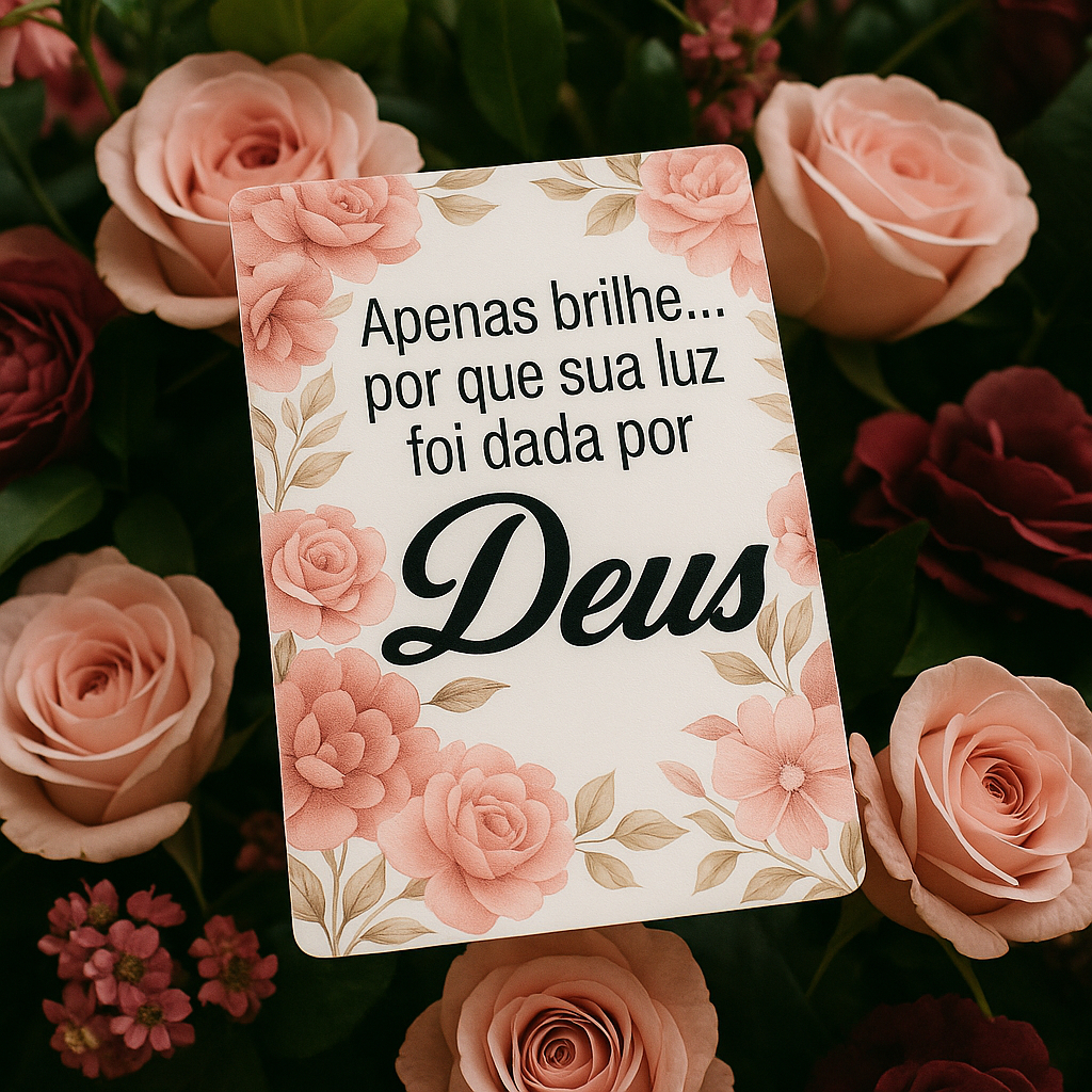 Kit Mini Cartões com versiculos biblicos mimo par