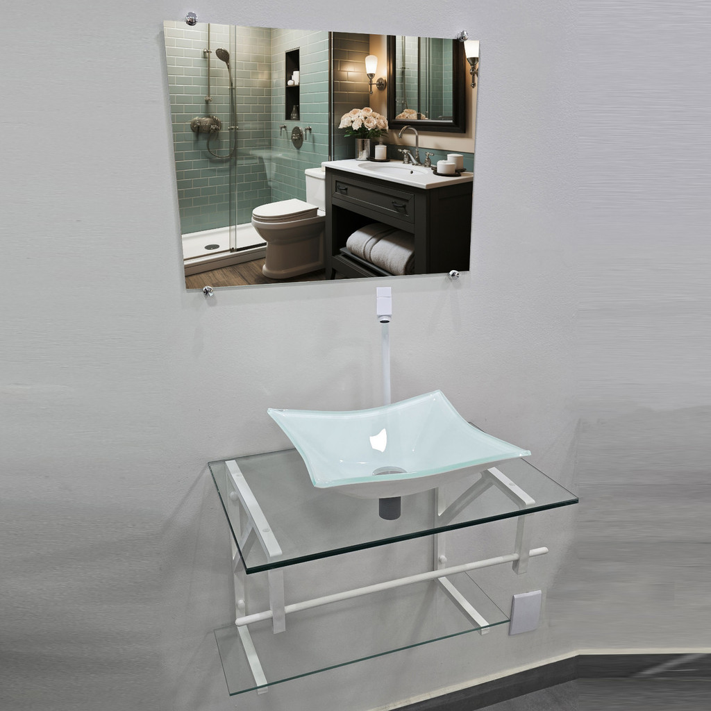 Gabinete De Vidro 60x40cm 70x45cm 80x45cm Para Ban