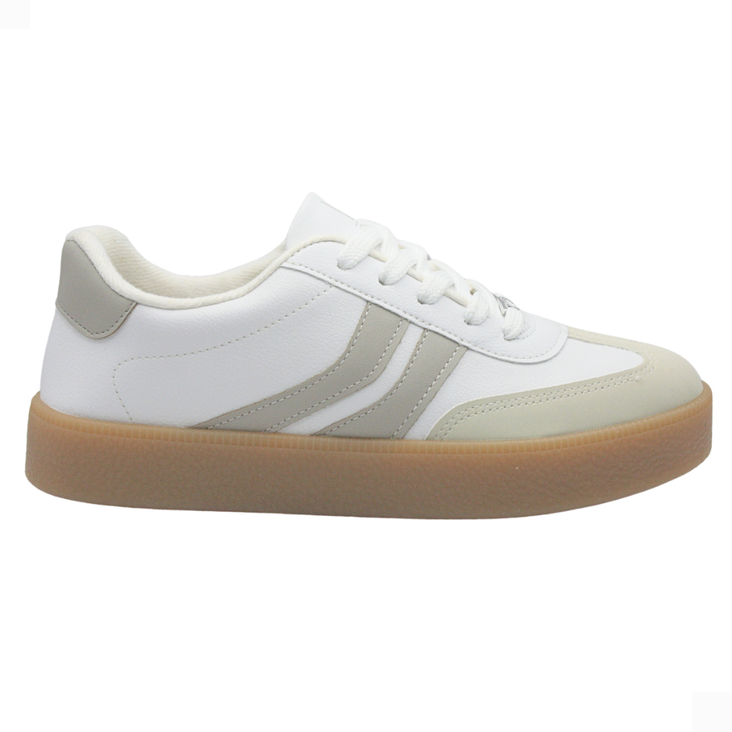 Tenis Vizzano Feminino Casual Branco Confortavel O