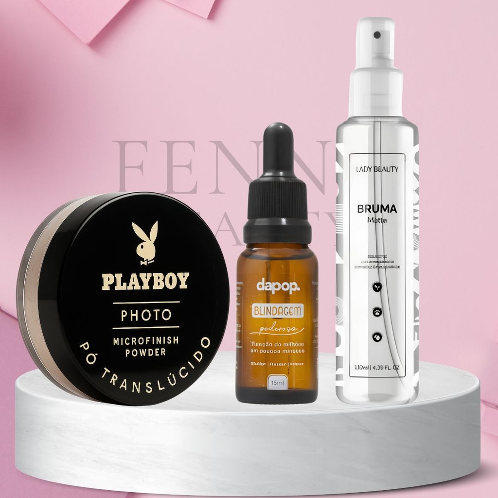 Kit Blindagem Poderosa 15ml Dapop + Pó Microfinis