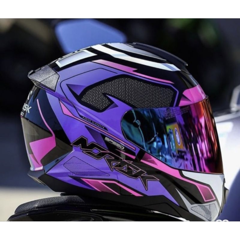 CAPACETE NORISK RAZOR SPEEDMAX PINK BRILHANTE