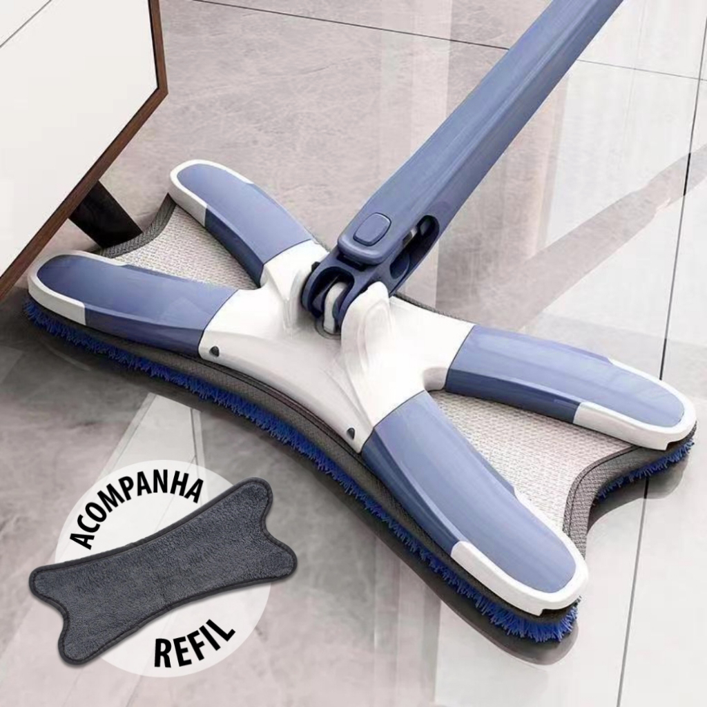 Esfregão Giratório Multiuso 2 Refis 130 comprime