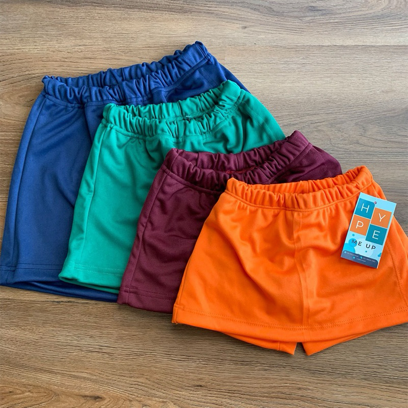 Short Saia Colegial Infantil