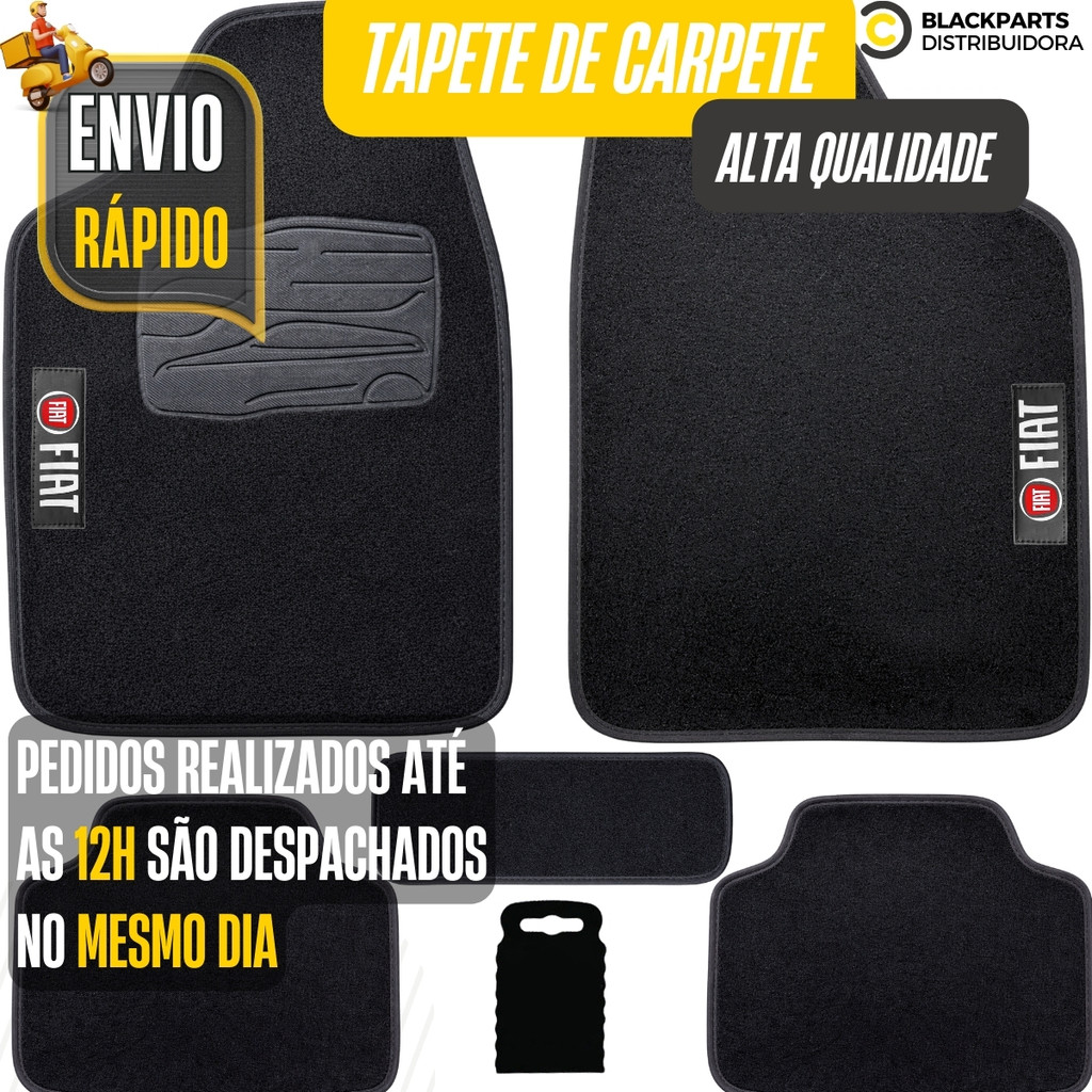 Kit Tapete Automotivo de Carpete Personalizados Fi