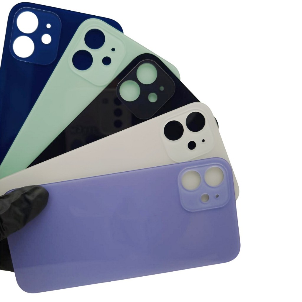 Tampa Traseira de Vidro Iphone 12 Furo Maior Envio