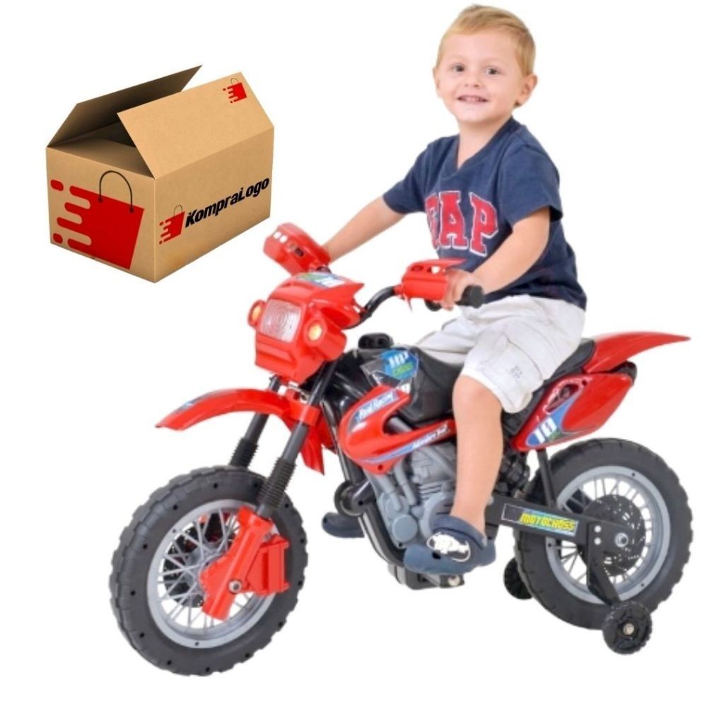Moto Elétrica Infantil Motinha Menino Menina Cria