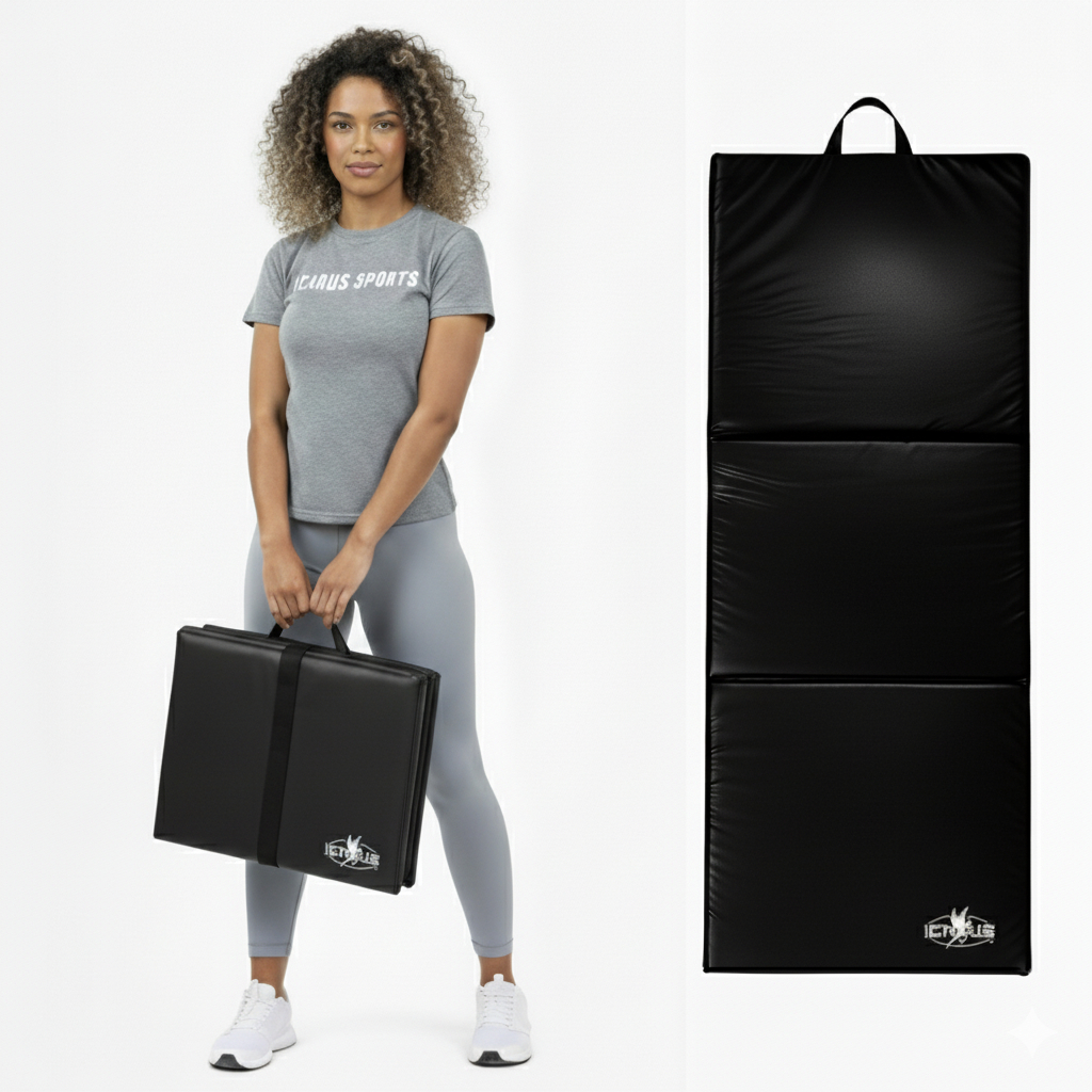 Colchonete Colchão Dobrável Camping Exercícios 