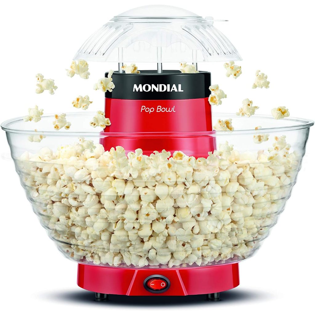 Pipoqueira Elétrica Pop Bowl Mondial Sem Óleo PP