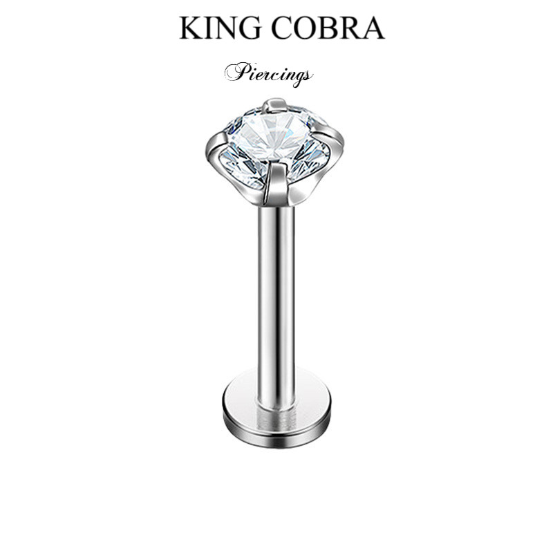 Piercing Labret  Ponto De Luz Helix Tragus Conch A