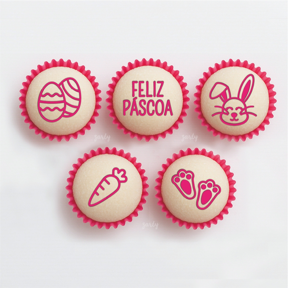 Páscoa – Carimbos para Brigadeiros e Docinh