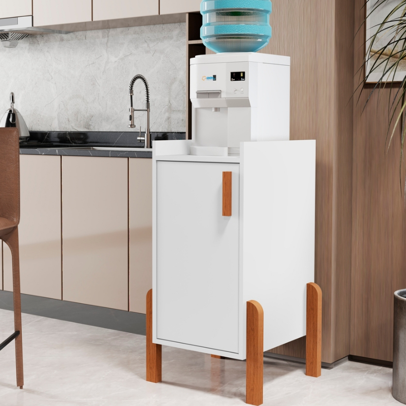 Armário para Bebedouro 1 Porta Suporte Filtro De 