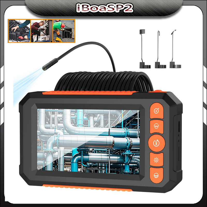 Câmera De Endoscópica 1080p C Cabo Semi-rígido 