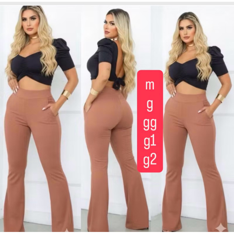 calças fler suplex com bolso 38/40/42/44/46/48/50