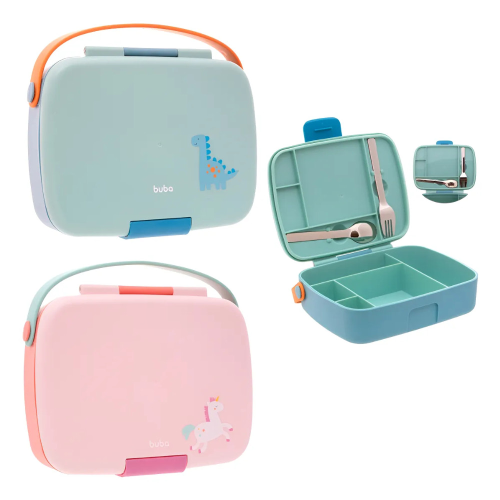 Lancheira Bento Box Com Talher Magic – Buba