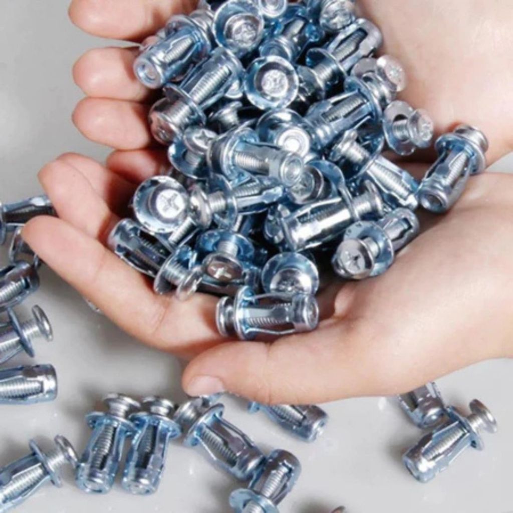 Rebite Grampo Parafuso de Expansão Metal Philips 