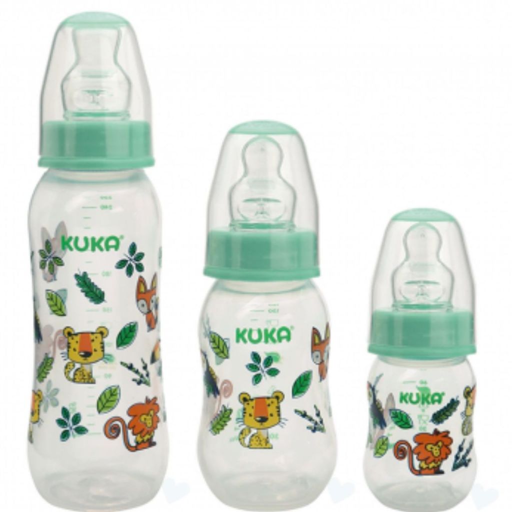 Kit 3 Mamadeiras Natural Color Bico Ortodôntico &