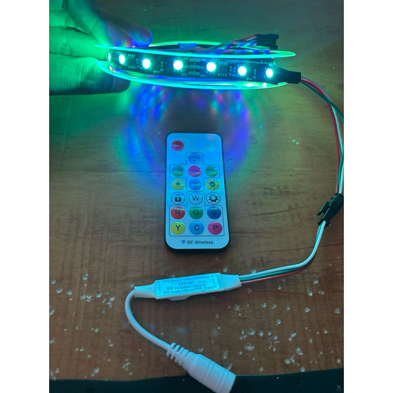 Kit Fita led 2811 300 leds Chip SM16703 Digital  +