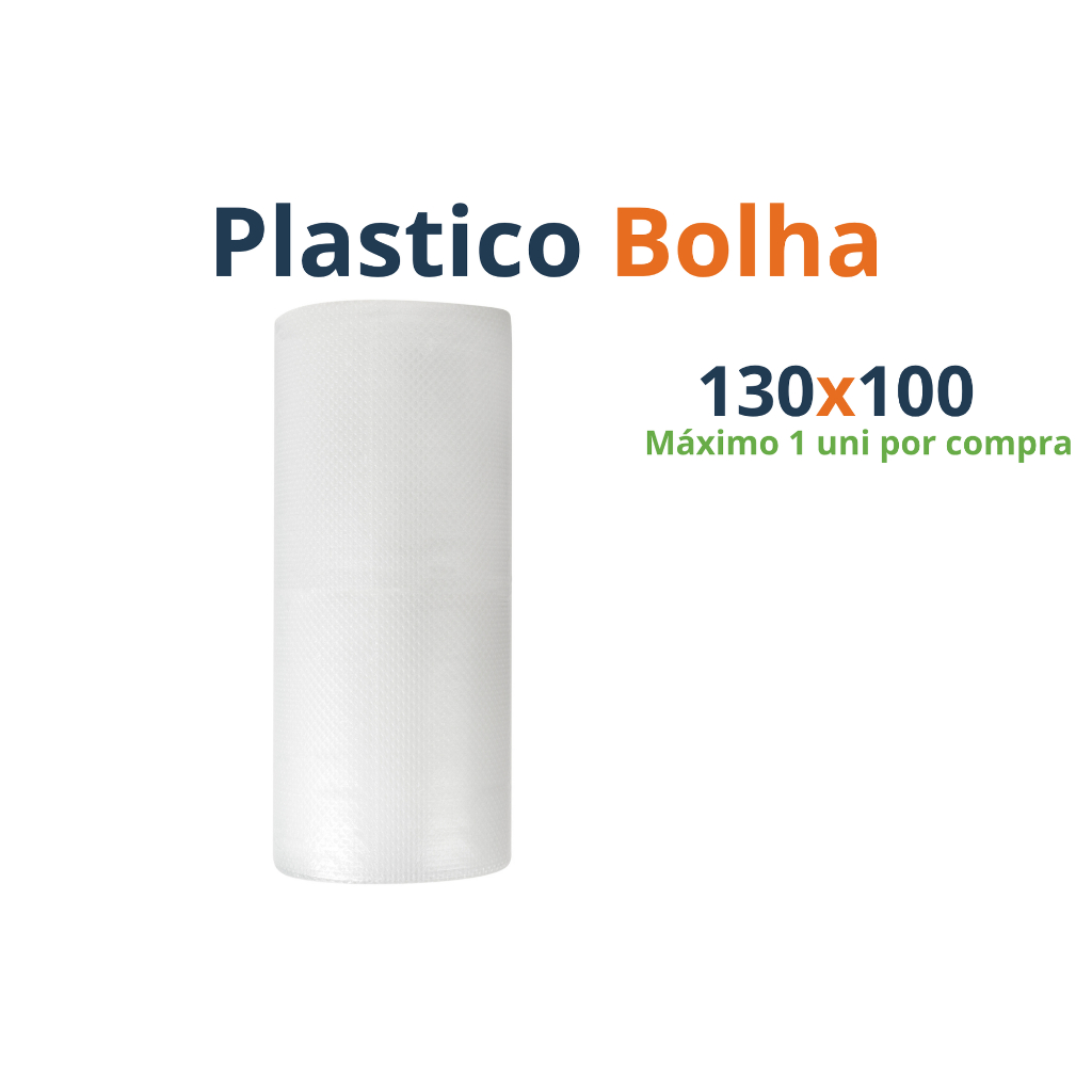 1 Plástico Bolha 130×100 Metros Envio Rápid