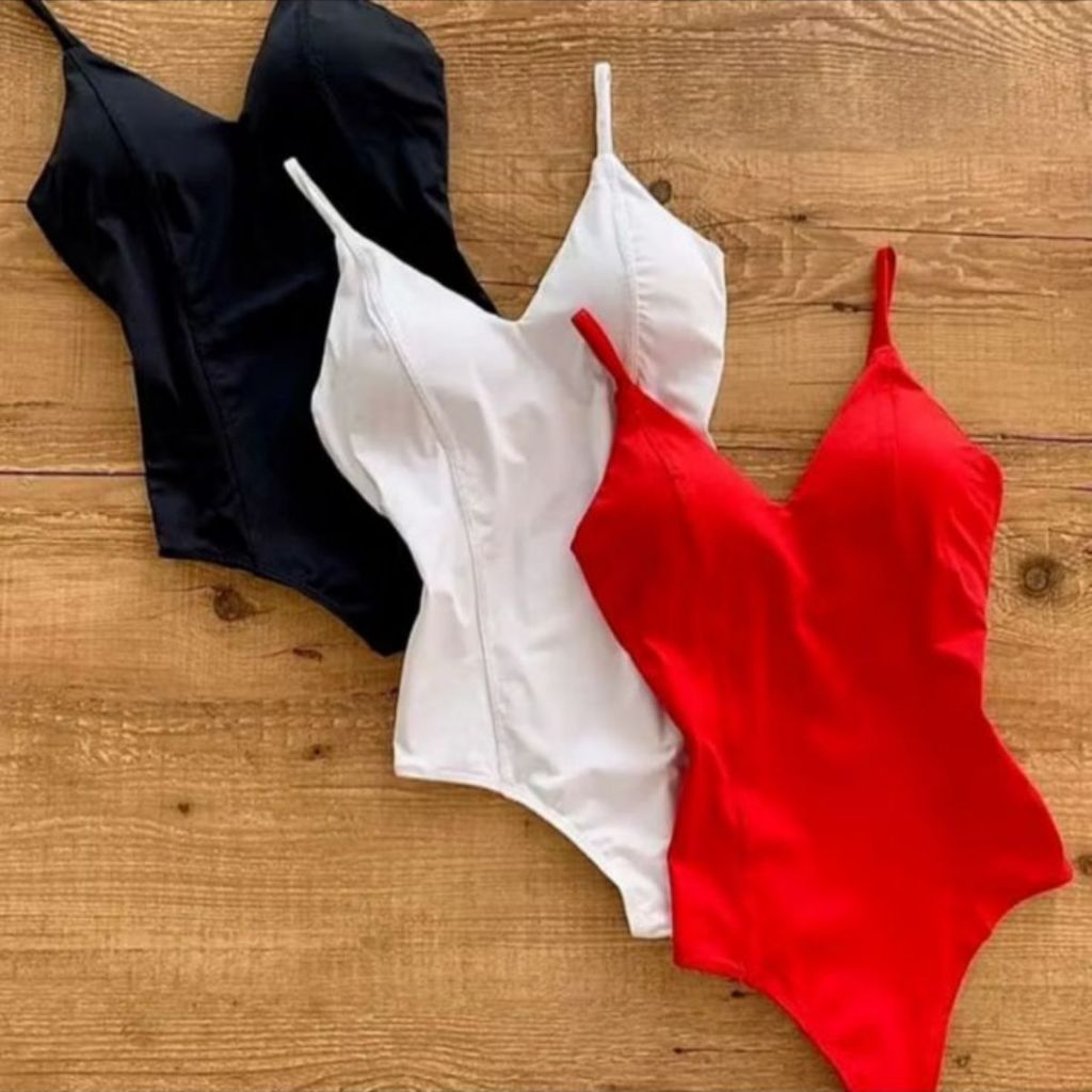 ALCINHA Body Feminino Alcinha com Bojo Bodi Regata