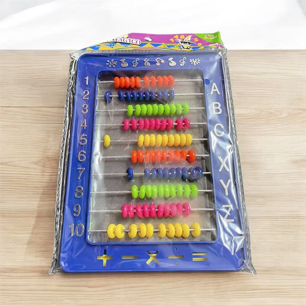 Brinquedo infantil  Abaco Plastico 13X18Cm