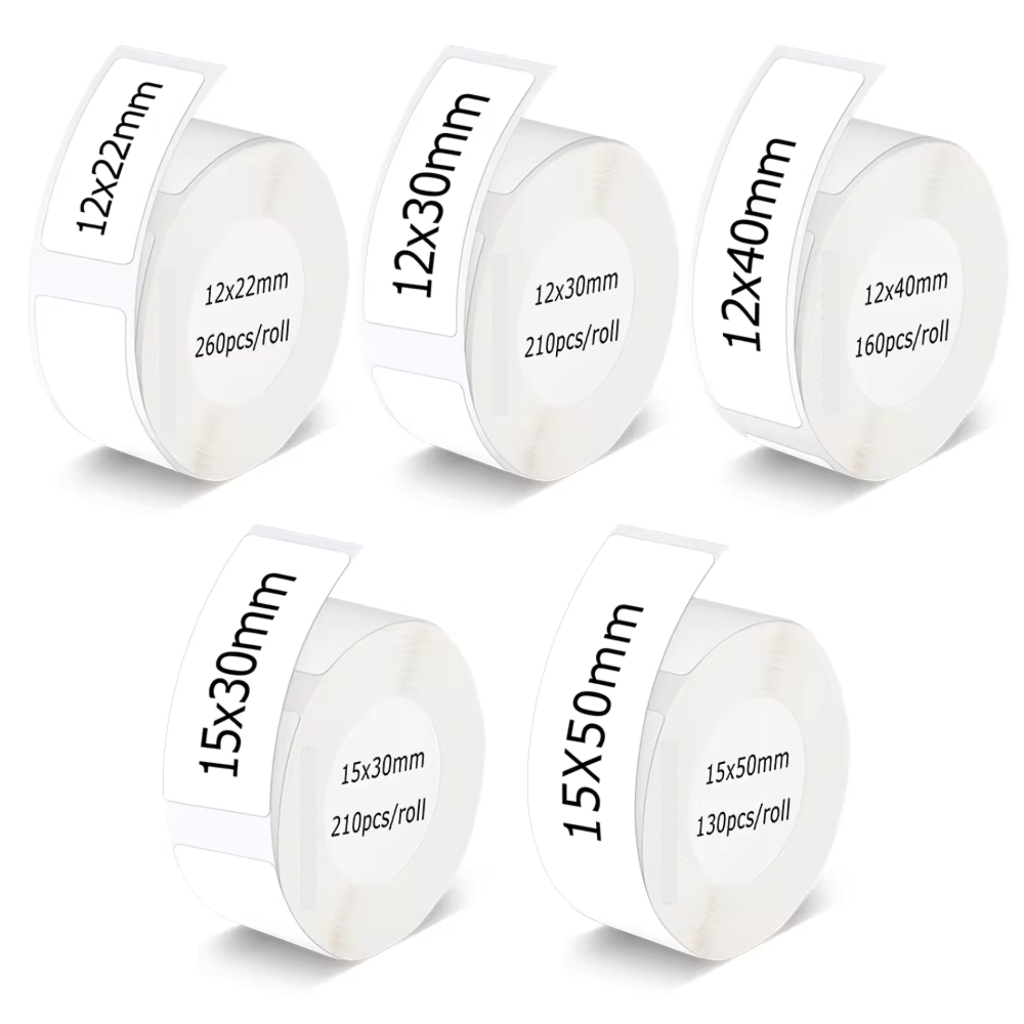 Rolo Bobina Papel Etiqueta Niimbot D110 D101 D11 1